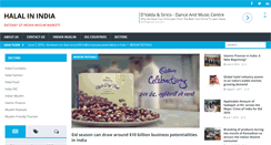Desktop Screenshot of halalinindia.com